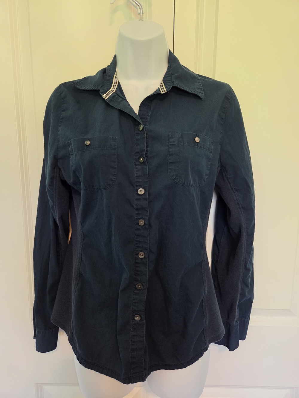 Converse Dark Blue Women's Button-Down Shirt